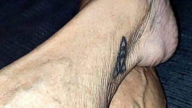Up close on couch