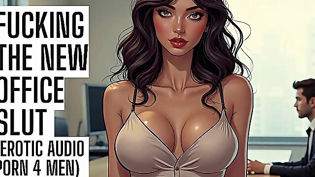 Fucking the fresh Office super-bitch (Full wild Audio on my site ASMR HFO JOI Erotic Audio 4 Men)