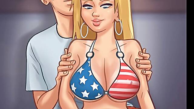 My Collage buddy Wants to penetrate Her in the Collage inside of my locker - Summertime Saga Game play
