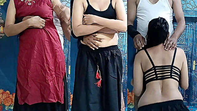 Dever Ne Bhabhi Ko Khade Khade Choda Doggy Position Me