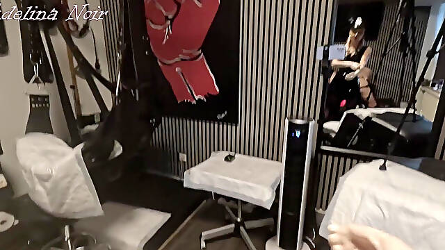 Extreme Anal Play Party with Adelina Noir and Mistress Luciana