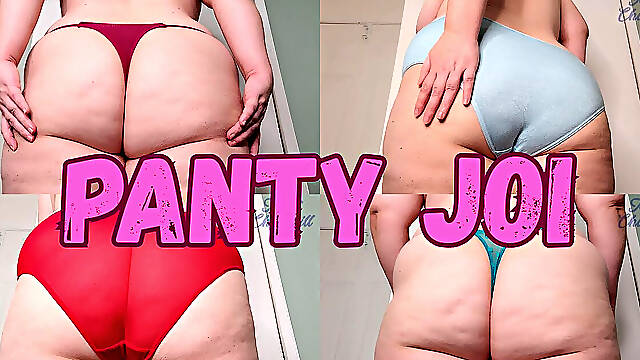 Panty Try on Ass Worship JOI
