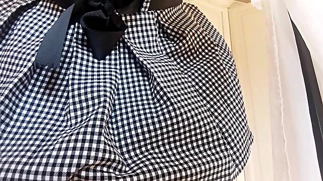 The Secretary Lifts Her Skirt