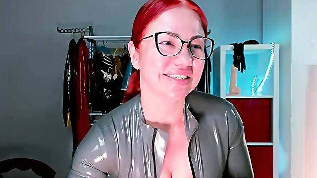 Sph ( Grey Latex Catsuit ) Hebrew