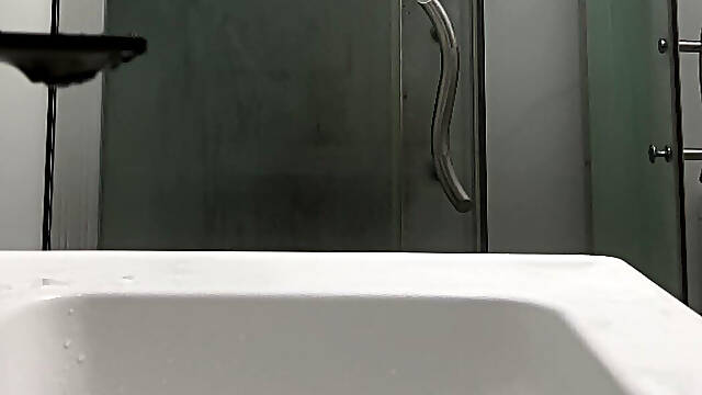 Caught on Camera While a Girl Showers at the Spa