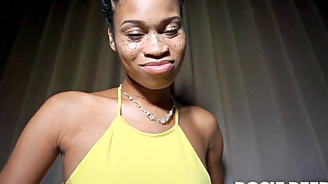 Know Your Place White Bitch- Goddess Rosie Reed Commands Slaves to Know Their Place in Front of Your Ebony Superior- Ebony