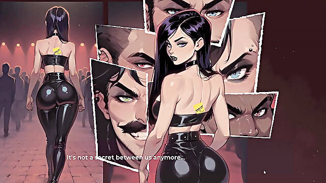 My New Girlfriend Taboo Hentai Game Ep. 41 BDSM Spanking with My Goth GF!